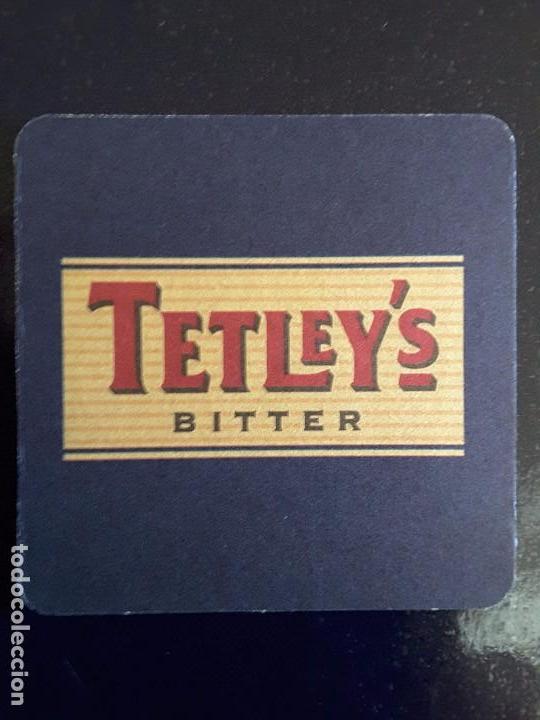 Colecionismo de cervejas: POSAVASO CERVEZA TETLEY'S