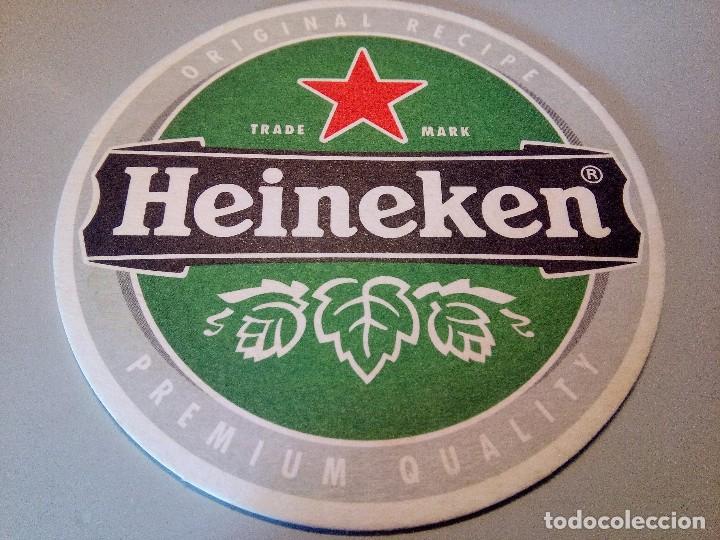 Coleccionismo de cervezas: POSAVASOS CERVEZA HEINEKEN