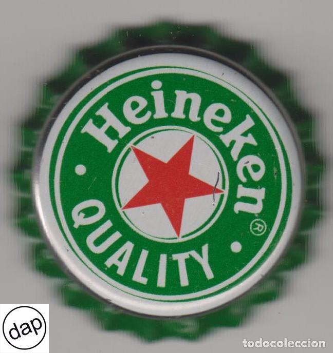Coleccionismo de cervezas: chapa cerveza HEINEKEN tap&oacute;n corona kronkorken tappi beer birra bier cerveja pivo bira