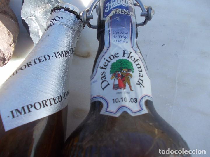 Coleccionismo de cervezas: botella de cerveza con tapon - Foto 3