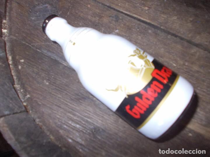 Coleccionismo de cervezas: botellin de cerveza blanca - Foto 2