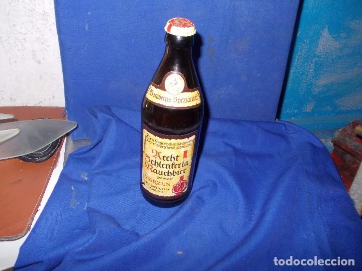 Coleccionismo de cervezas: botella de cerveza marzen vacia