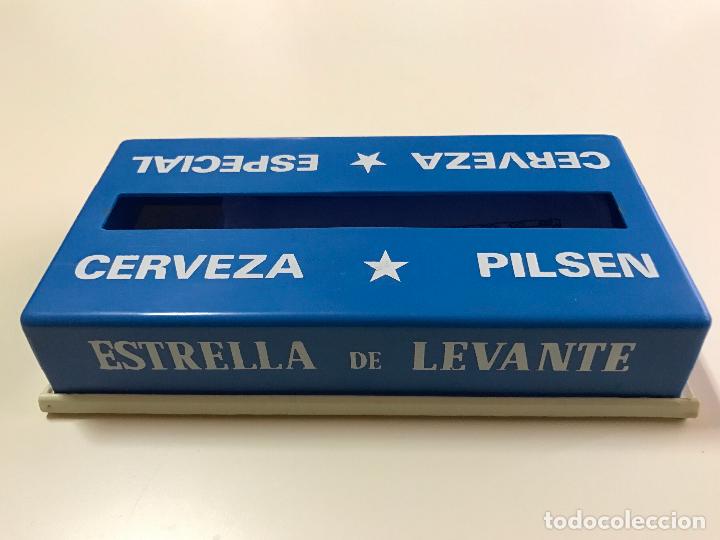 Collectable Beer: ANTIGUO SERVILLETERO DE CERVEZA ESTRELLA DE LEVANTE