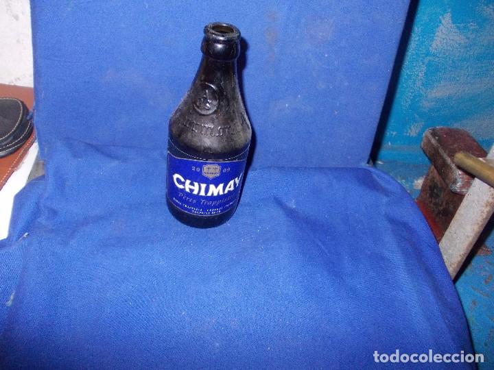 Coleccionismo de cervezas: botella de cerveza chimay - Foto 1