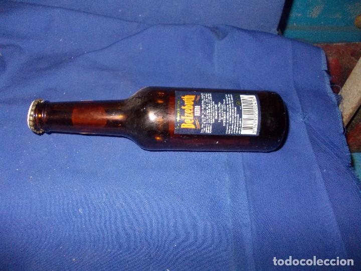 Coleccionismo de cervezas: botellin de cerveza belcebu - Foto 2