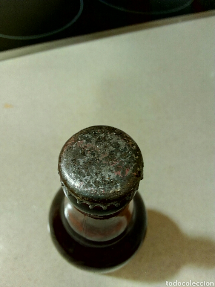 Coleccionismo de cervezas: botella cerveza el leon - Foto 4