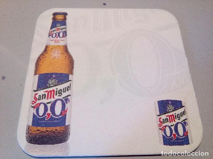 Coleccionismo de cervezas: POSAVASOS CERVEZA SAN MIGUEL