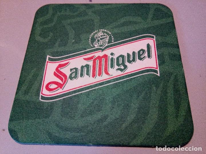 Coleccionismo de cervezas: POSAVASOS CERVEZA SAN MIGUEL
