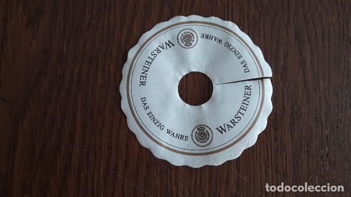 Coleccionismo de cervezas: posavasos de cerveza Warsteiner