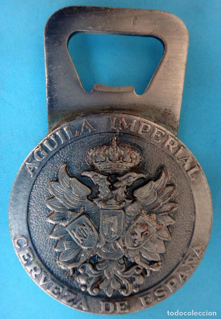 Collectionnisme de bi&egrave;res: ABRIDOR PUBLICIDAL CERVEZAS CERVEZA AGUILA IMPERIAL , MUY BUEN ESTADO , ORIGINAL