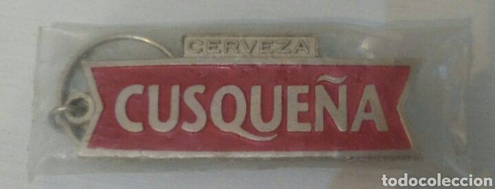 Sammeln von Brauereiartikeln: LLAVERO Y DESTAPADOR DE CERVEZA CUSQUE&Ntilde;A. DE PER&Uacute; DE HIERRO COLADO