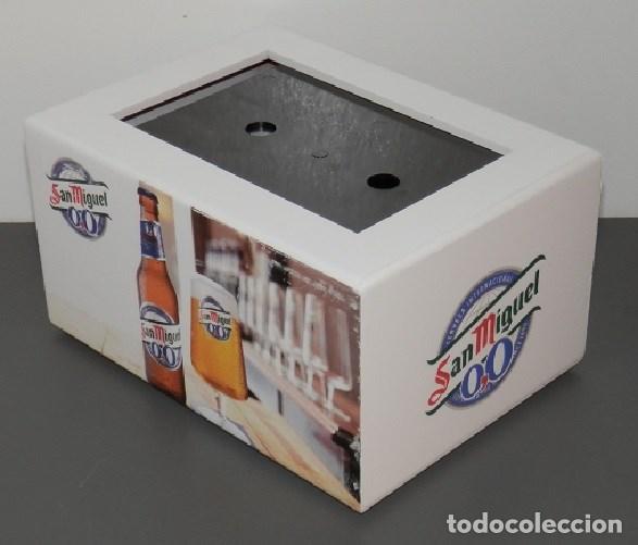Coleccionismo de cervezas: CERVEZA SAN MIGUEL  . UN SERVILLETERO