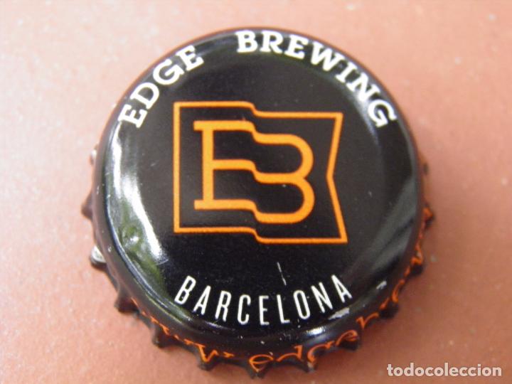 Sammeln von Brauereiartikeln: CHAPA CERVEZA CERVESA EDGE BREWING. BARCELONA. FAB.CHAPA: ASTIR.-- --LOTE N. 2577--CARMANJO