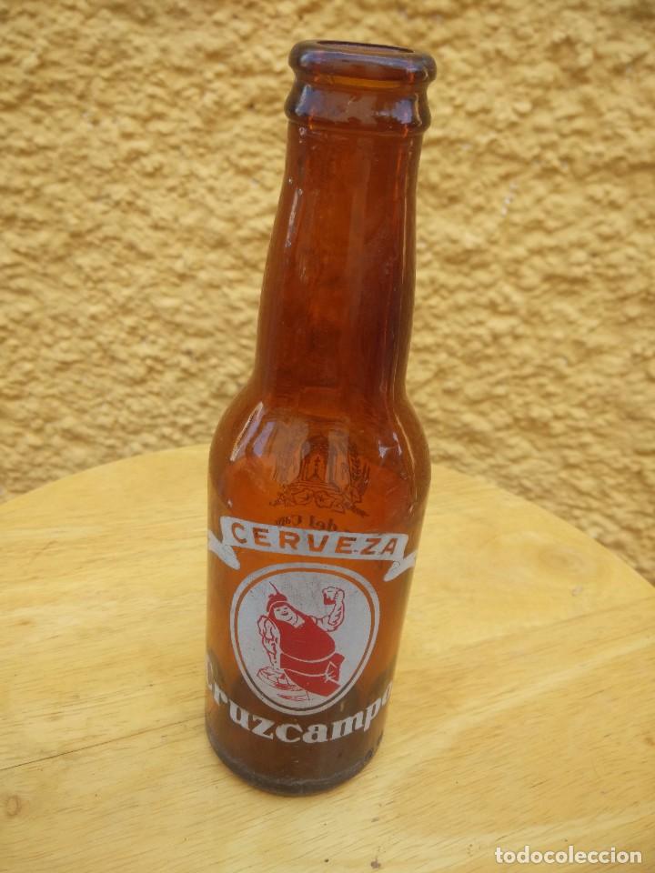 Coleccionismo de cervezas: Botell&iacute;n de cerveza Cruzcampo - Foto 1