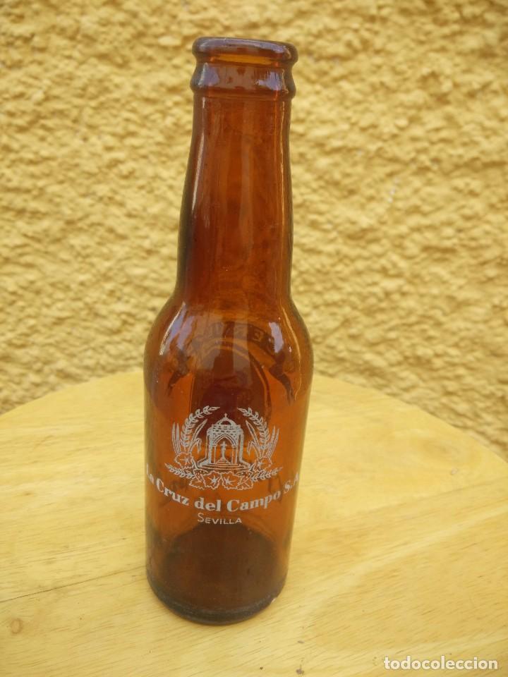 Coleccionismo de cervezas: Botell&iacute;n de cerveza Cruzcampo - Foto 2