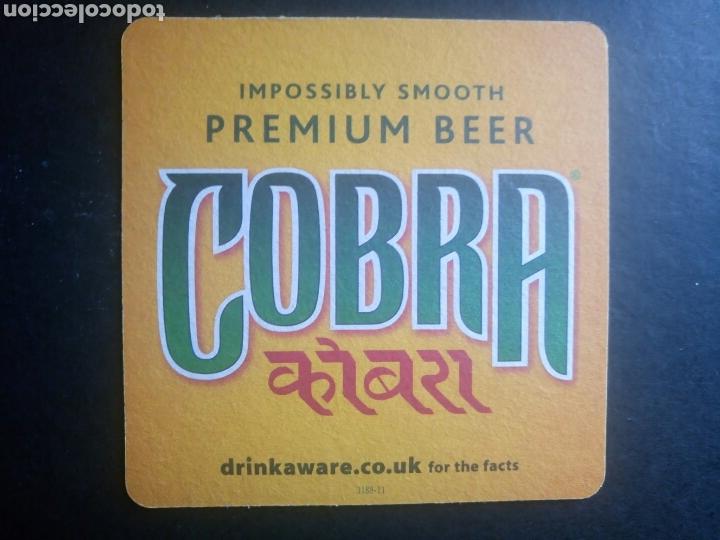 Coleccionismo de cervezas: Posavasos cerveza cobra - Foto 1