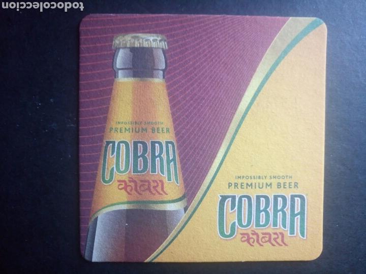 Coleccionismo de cervezas: Posavasos cerveza cobra - Foto 2