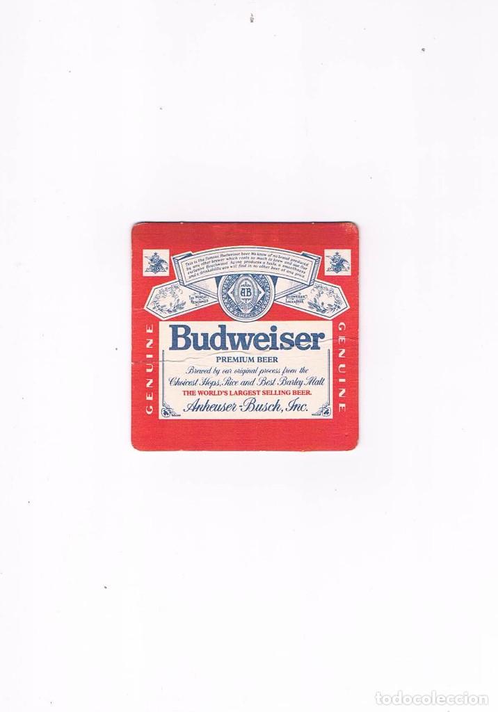 Collectionnisme de bi&egrave;res: POSAVASOS ANTIGUO CERVEZA BEER BUDWEISER **