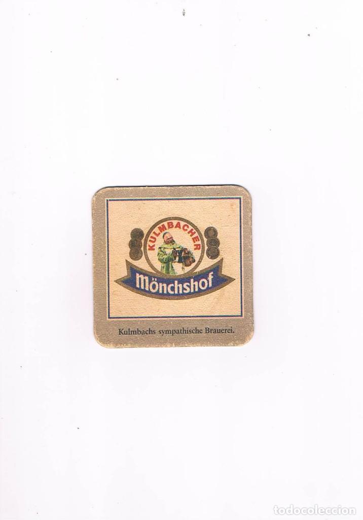 Collectionnisme de bi&egrave;res: POSAVASOS ANTIGUO CERVEZA BEER MONCHSHOF KULMBACHER **