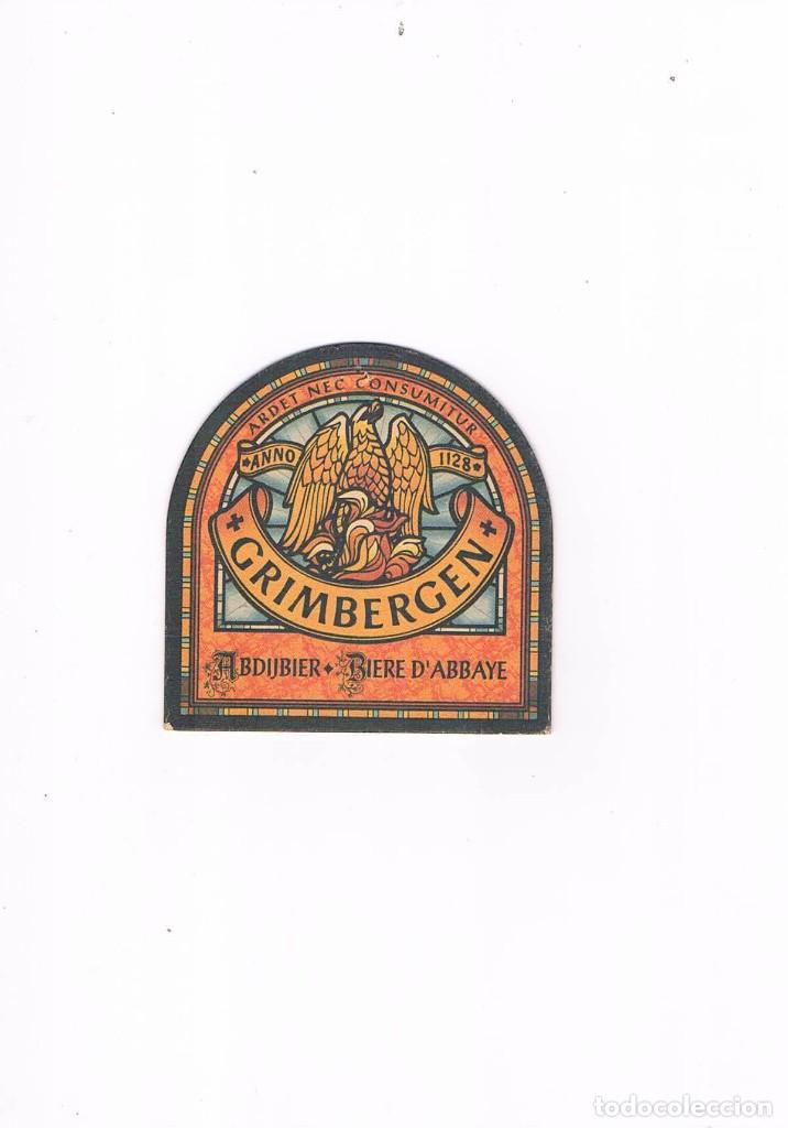 Collectionnisme de bi&egrave;res: POSAVASOS ANTIGUO CERVEZA BEER MORT GRIMBERGEN BIERE D&acute; ABBAYE **