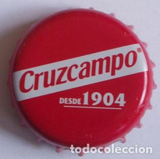 Coleccionismo de cervezas: CHAPA CERVEZA CRUZCAMPO, FACTORIA DAP