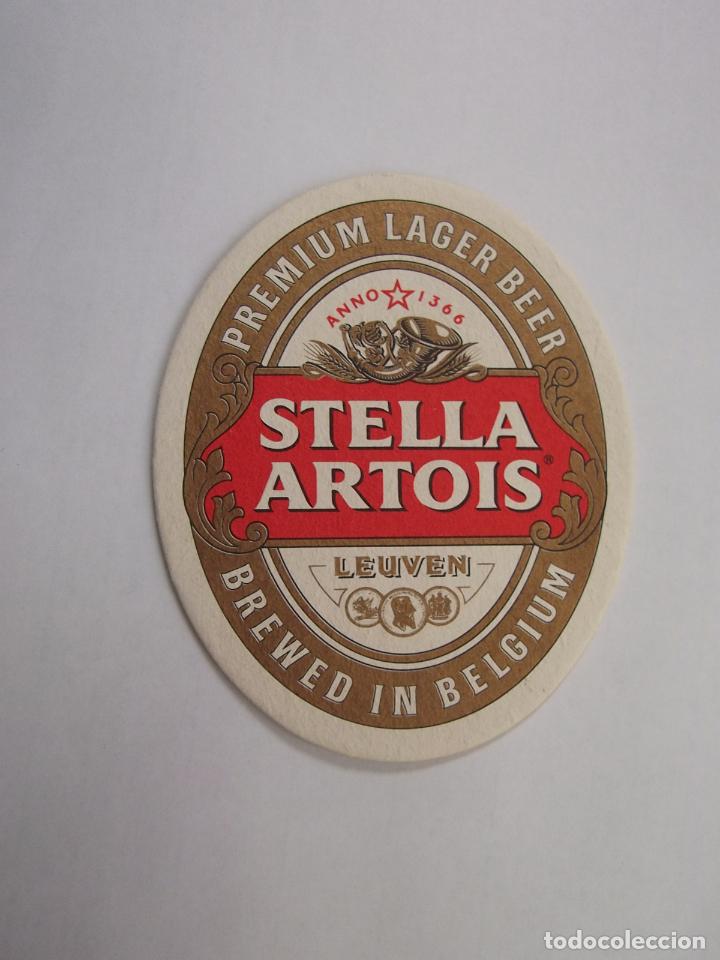 Coleccionismo de cervezas: POSAVASOS CERVEZA STELLA AROTIS PREMIUM LAGER BEER. TDKP12