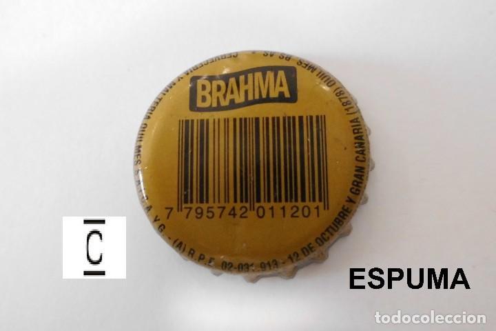Coleccionismo de cervezas: TAPON CORONA BEER BOTTLE CAP KRONKORKEN TAPPI CAPSULE BRAHMA - ARGENTINA