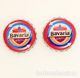 Coleccionismo de cervezas: ANTIGUAS CHAPAS DE CERVEZA HOLANDESA - BAVARIA SIN ALCOHOL - 0,0 % - HOLANDA - EUROPA - CHAPA BEBIDA