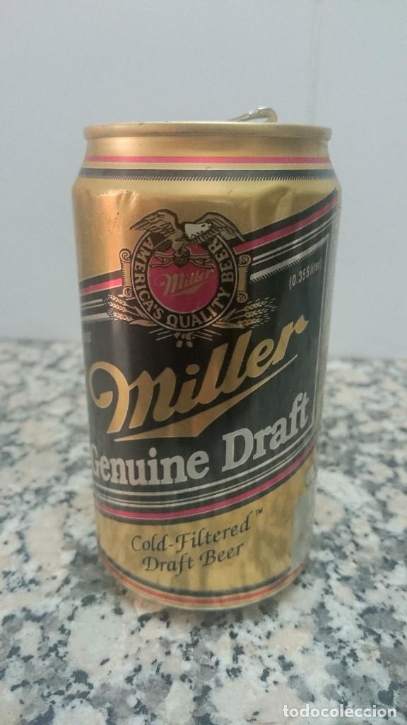 LATA CERVEZA MILLER GENUINE DRAFT