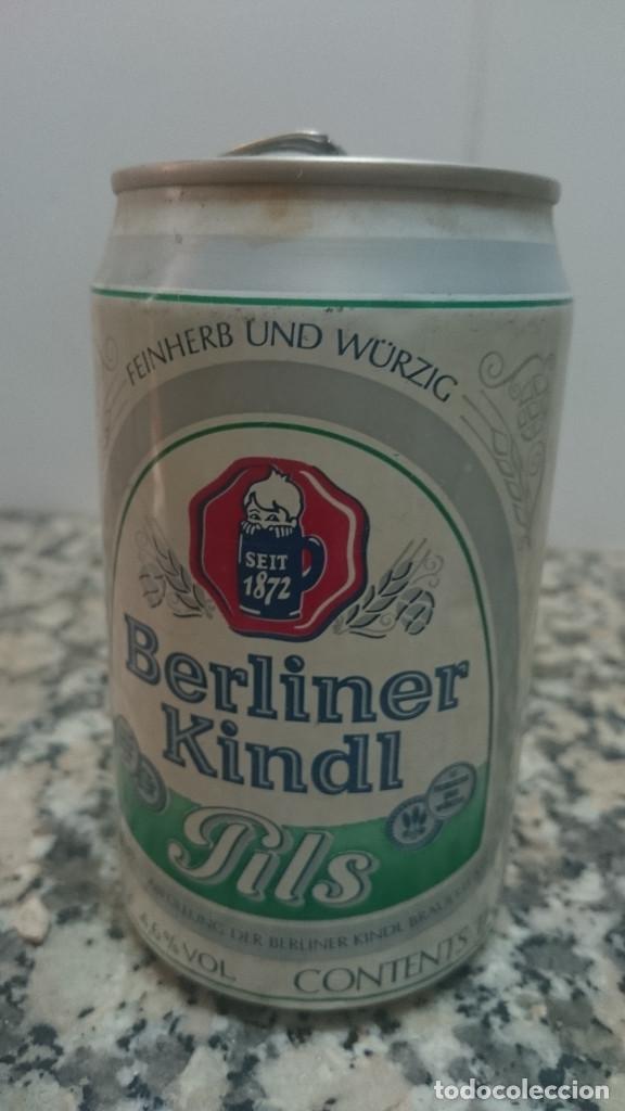 Coleccionismo de cervezas: LATA CERVEZA BERLINER KINDL PILS
