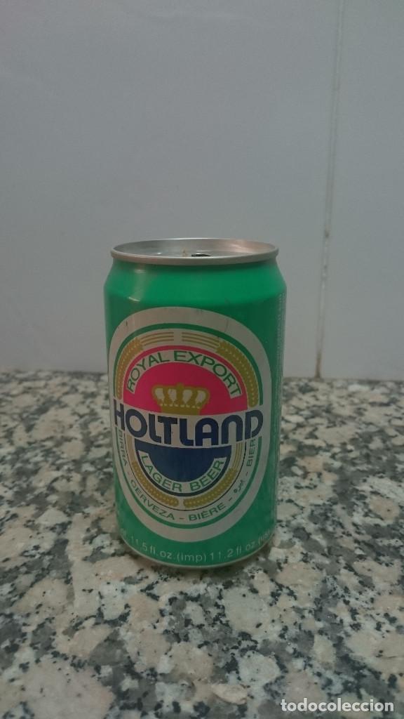 Coleccionismo de cervezas: LATA CERVEZA HOLTLAND LAGER BEER. 4 - 91