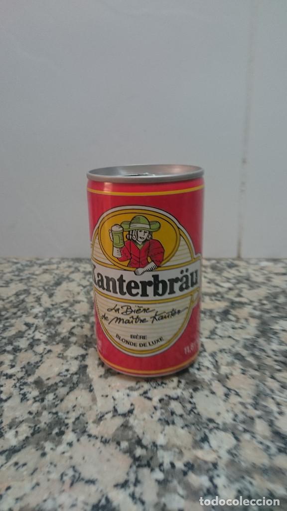 Coleccionismo de cervezas: LATA CERVEZA KANTERBRAU
