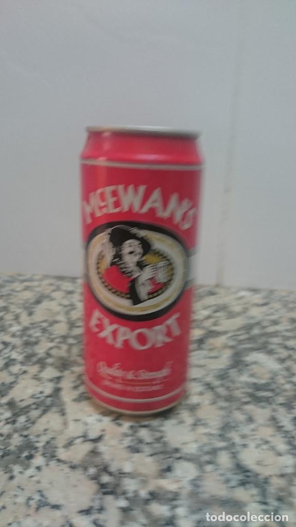 Coleccionismo de cervezas: LATA CERVEZA MC.WAN&acute;S EXPOR. MAY 90