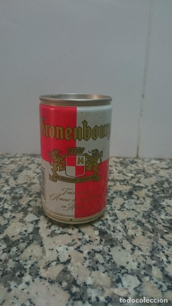 Coleccionismo de cervezas: LATA CERVEZA KRONENBOURG
