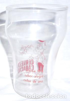 Coleccionismo de cervezas: VASO DE CERVEZA CARACAS - Foto 2