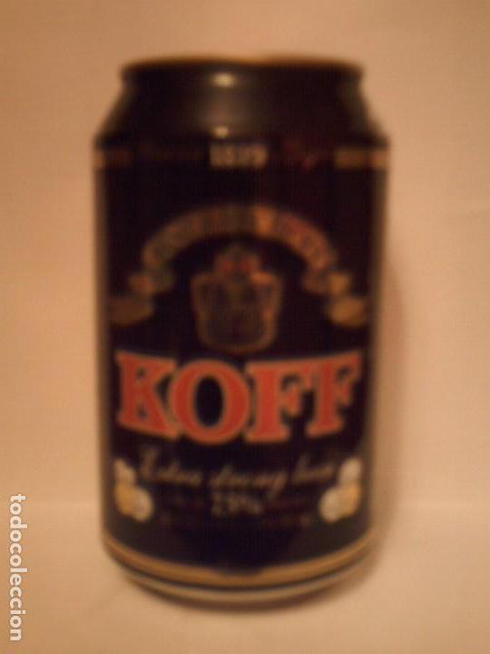 Coleccionismo de cervezas: Lata cerveza koff finlandia