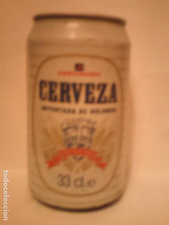 Coleccionismo de cervezas: Lata cerveza continente holanda
