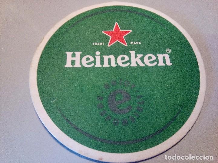 Coleccionismo de cervezas: POSAVASOS CERVEZA BIERDECKEL HEINEKEN