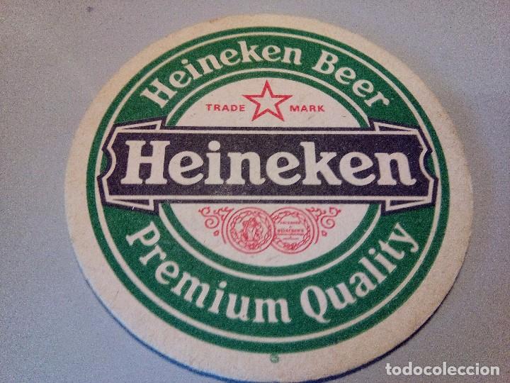 Coleccionismo de cervezas: POSAVASOS CERVEZA BIERDECKEL HEINEKEN