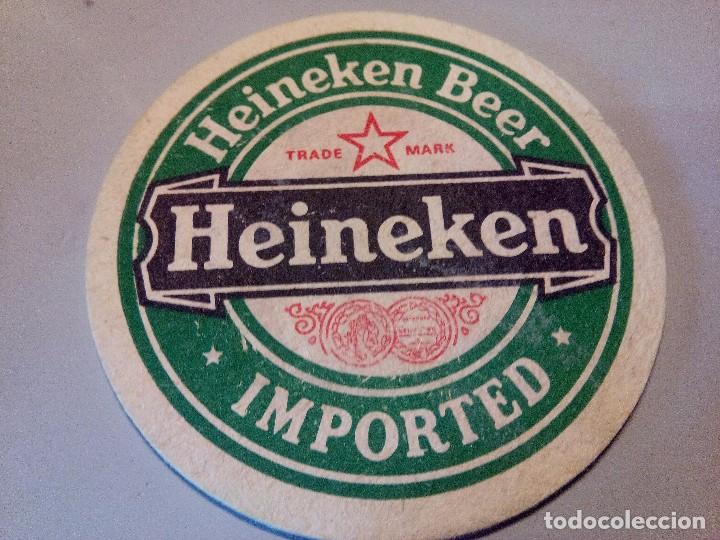 Coleccionismo de cervezas: POSAVASOS CERVEZA BIERDECKEL HEINEKEN