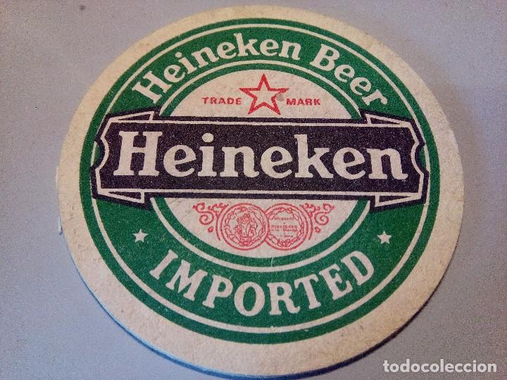 Coleccionismo de cervezas: POSAVASOS CERVEZA BIERDECKEL HEINEKEN