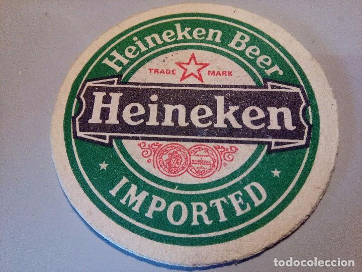 Coleccionismo de cervezas: POSAVASOS CERVEZA BIERDECKEL HEINEKEN