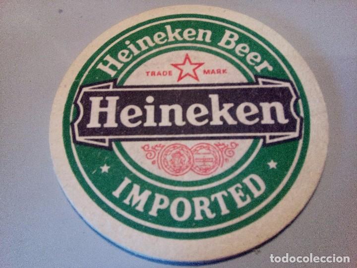 Coleccionismo de cervezas: POSAVASOS CERVEZA BIERDECKEL HEINEKEN