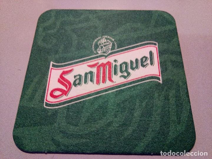 Coleccionismo de cervezas: POSAVASOS CERVEZA BIERDECKEL SAN MIGUEL