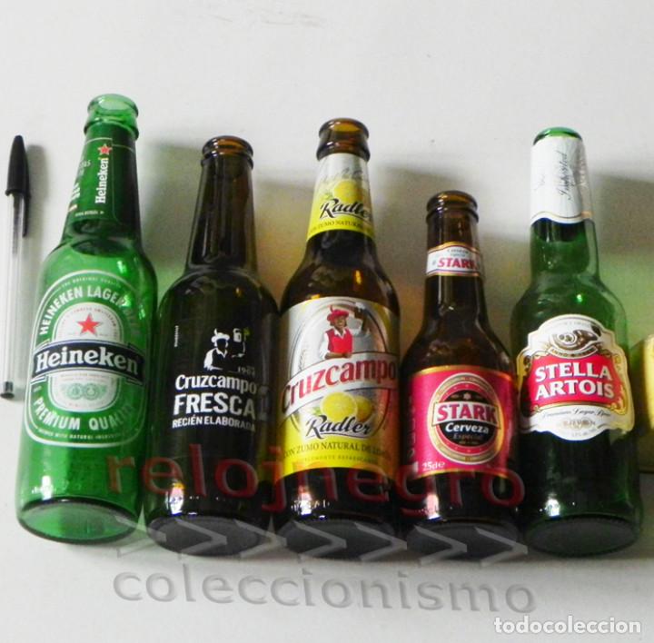 Coleccionismo de cervezas: 7 &euro; CADA BOTELL&Iacute;N DE CERVEZA - CRUZCAMPO FRESCA RADLER STARK STELLA ARTOIS HEINEKEN BOTELLA CERVEZA