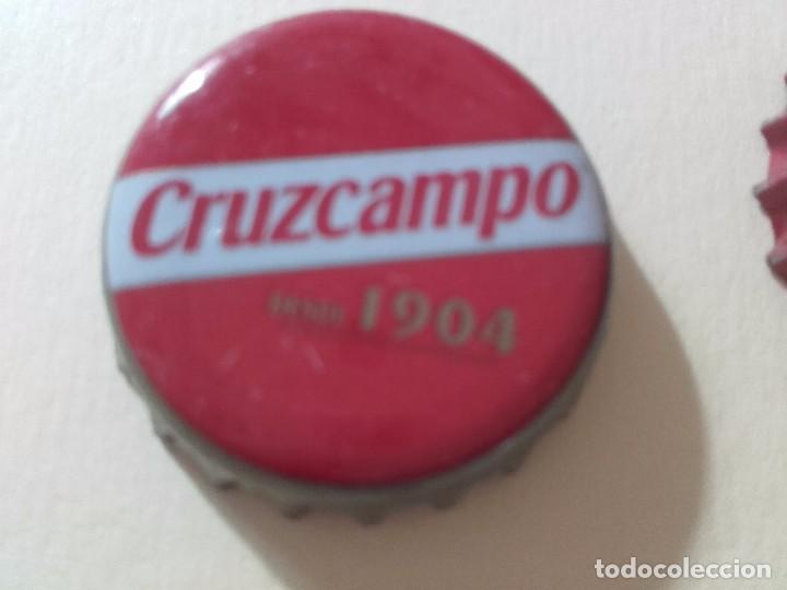 Coleccionismo de cervezas: CHAPA CHAPAS CORONA CRUZCAMPO NAVIDAD ED. LIMITADA FACTOR&Iacute;A U (053625101)