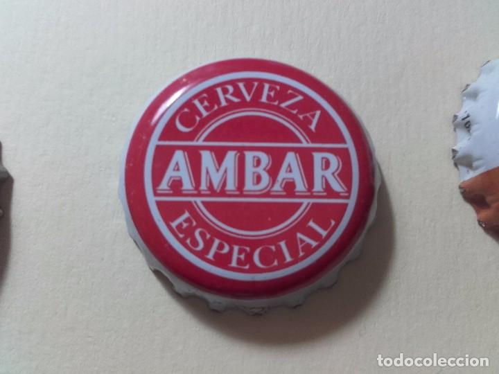Coleccionismo de cervezas: CHAPA CHAPAS CORONA AMBAR ESPECIAL FACTOR&Iacute;A Z