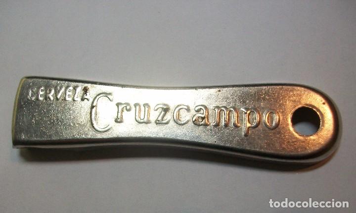 Coleccionismo de cervezas: ABRIDOR CERVEZA CRUZCAMPO - Foto 1