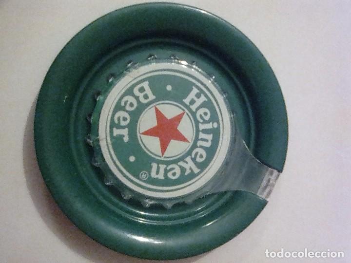 Coleccionismo de cervezas: Platillo heineken devolucion - Foto 1