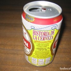 Coleccionismo de cervezas: LATA - BOTE DE CERVEZA MAHOU 5 ESTRELLAS. AÑO 1996. HISTORIA DE LA CERVEZA. 5ª SERIE. ESPAÑA
